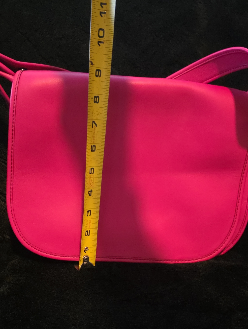 Coach Women's Hot Pink Crossbody Bag - Sleek Leather Shoulder Bag - Picture 13 of 13